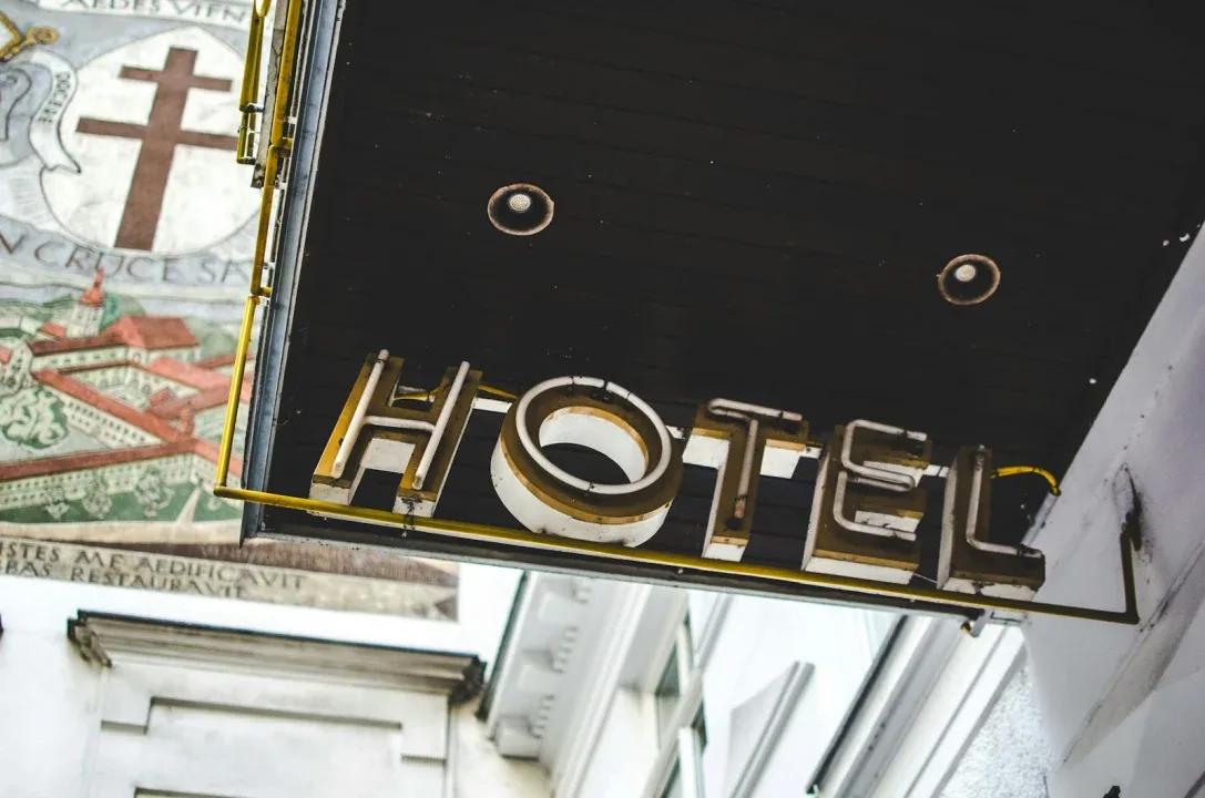 hotel signage